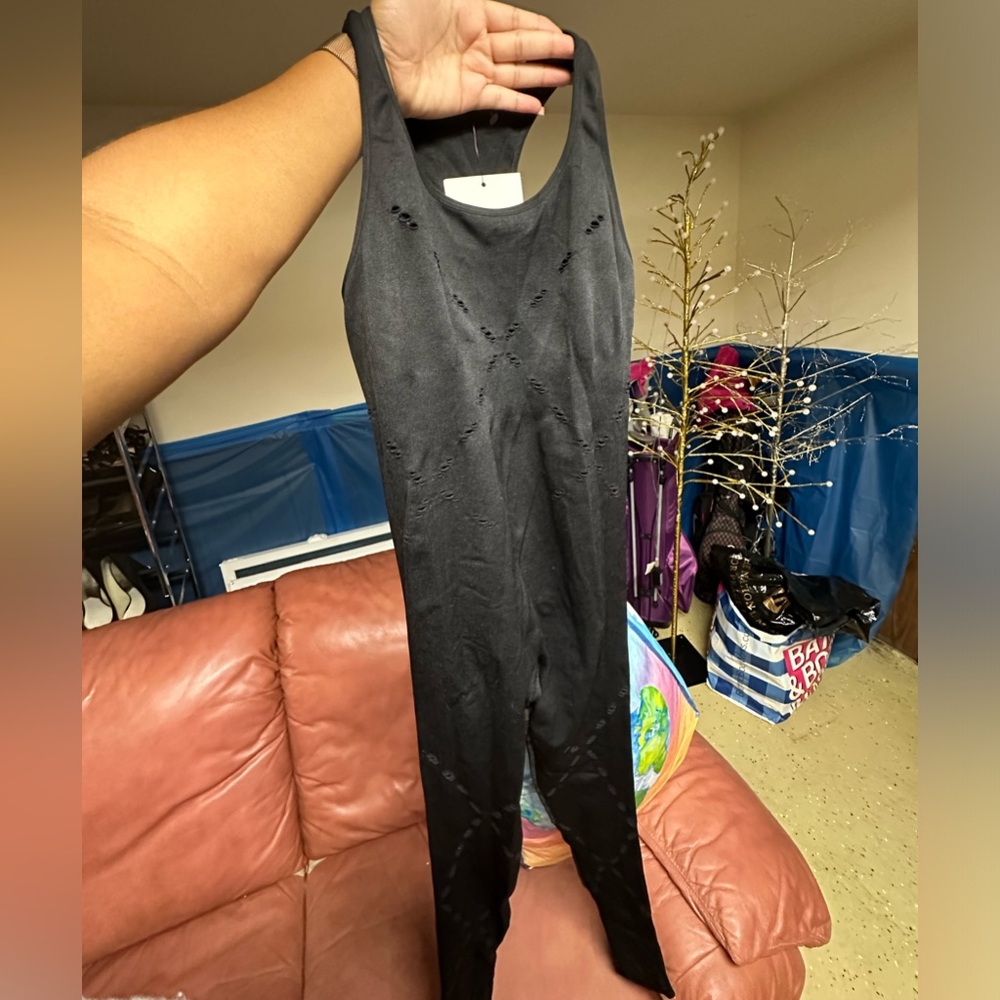 Ivy park athletic jumpsuit black